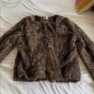 Hem & Thread faux fur coat, worn once
